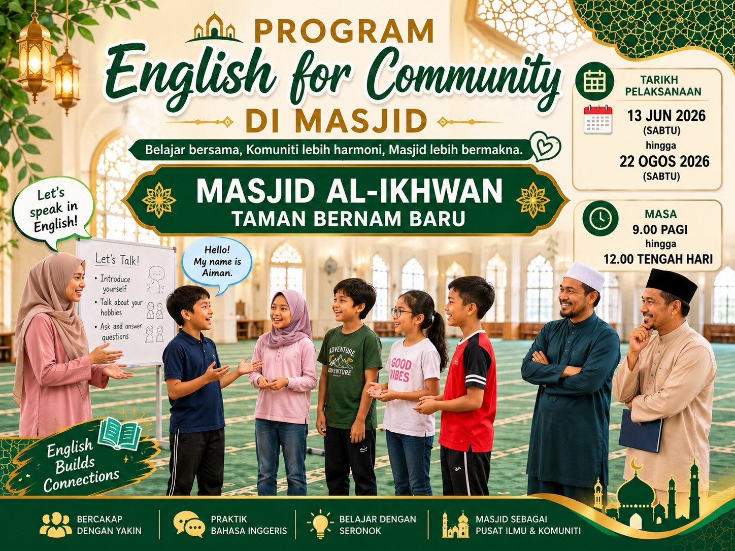 ENGLISH FOR COMMUNITY